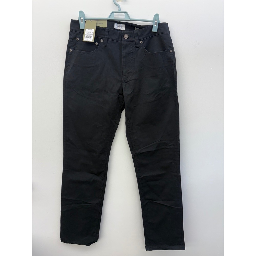 Goodfellow Men's 5 Pocket Pants 32x32 Ebony Black‎ Slim Stretch Comfort
